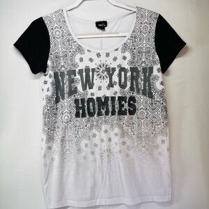 Rue21‎ Black and White New York Graphic Tee